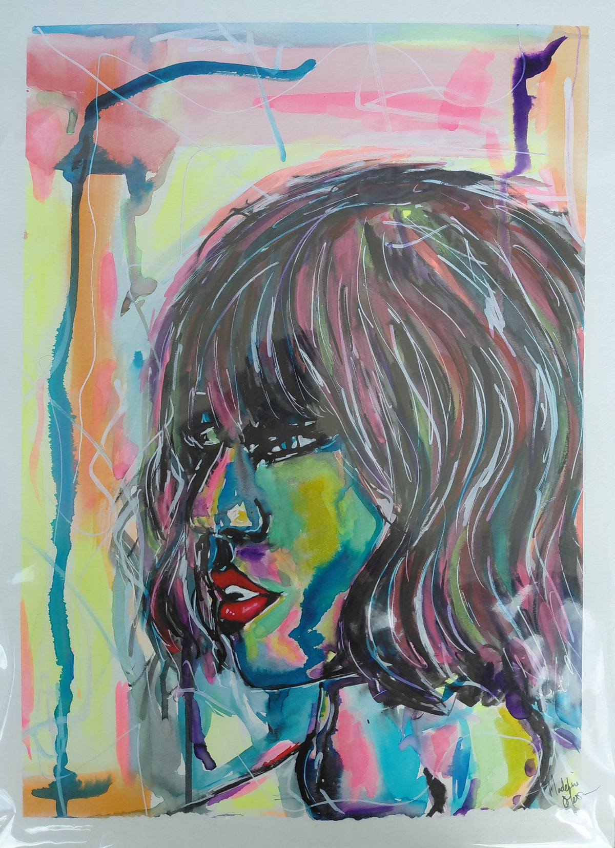 ADVENTURE - Original Painting - 29.7cm (W) x 42cm (H) x 0.1cm (D) - Watercolour on Paper