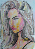 GORGEOUS - Original Painting - 29.7cm (W) x 42cm (H) x 0.1cm (D) - Watercolour on Paper