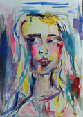 DIARY ENTRY - Original Painting - 29.7cm (W) x 42cm (H) x 0.1cm (D) - Watercolour on Paper