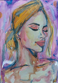 PRINCESS - Original Painting - A4 - Watercolour on Paper