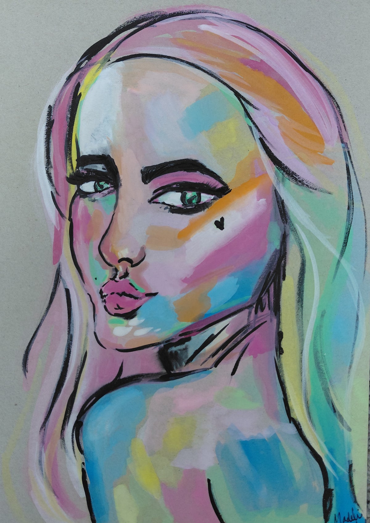 HIGHLIGHTED - Original Painting - A4 - Watercolour on Card