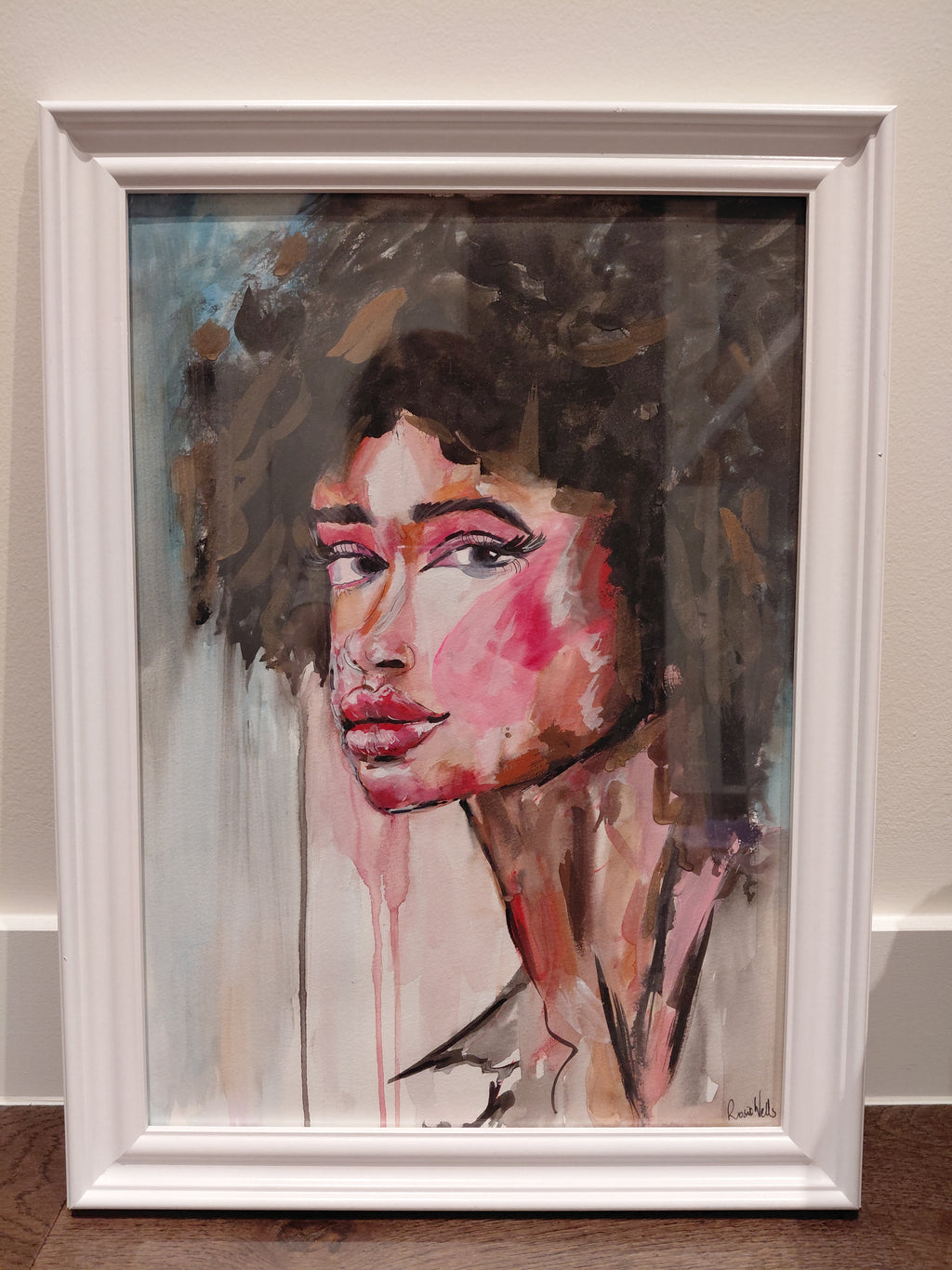SOFTNESS - Original Painting - 29.7cm (W) x 42cm (H) x 0.1cm (D) - Watercolour on Paper