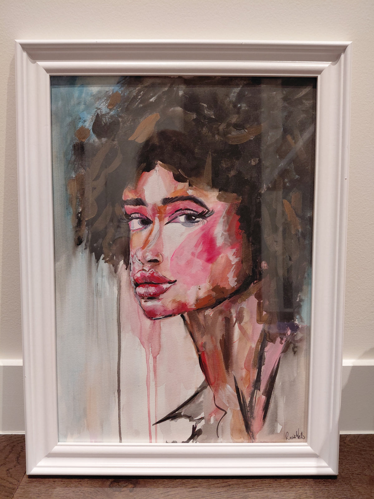 SOFTNESS - Original Painting - 29.7cm (W) x 42cm (H) x 0.1cm (D) - Watercolour on Paper