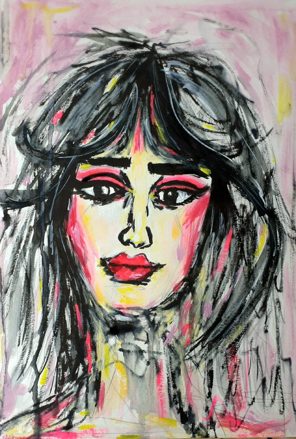 WHIMSY - Original Painting - 29.7cm (W) x 42cm (H) x 0.1cm (D) - Watercolour on Paper