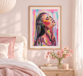 RAIN ON ME - Original Painting - 29.7cm (W) x 42cm (H) x 0.1cm (D) - Mixed Media on Paper